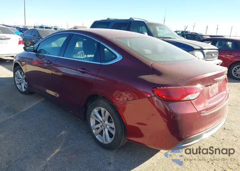 2015 Chrysler 200 Limited z USA, uszkodzony, nr VIN 1C3CCCAB6FN589870